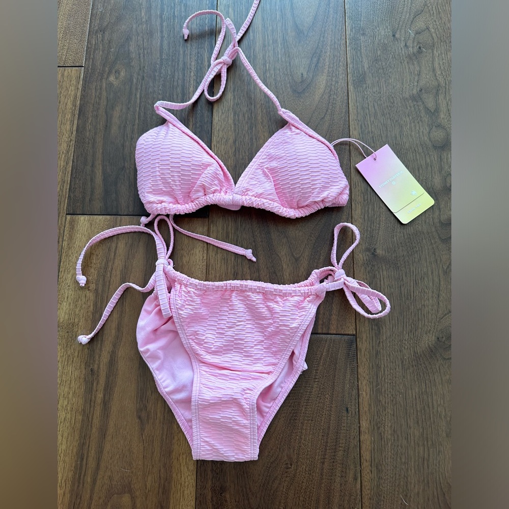 NWT Stoney clover x target 2 piece pink swimsuit